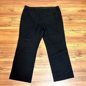 Doc & Amelia by Cintas Pants Womens 18W Plus Black Straight Leg Classic Career